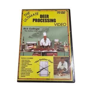 NWB The Ultimate Deer Processing Video DVD DIY Hunting Cleaning Rick Gollinger